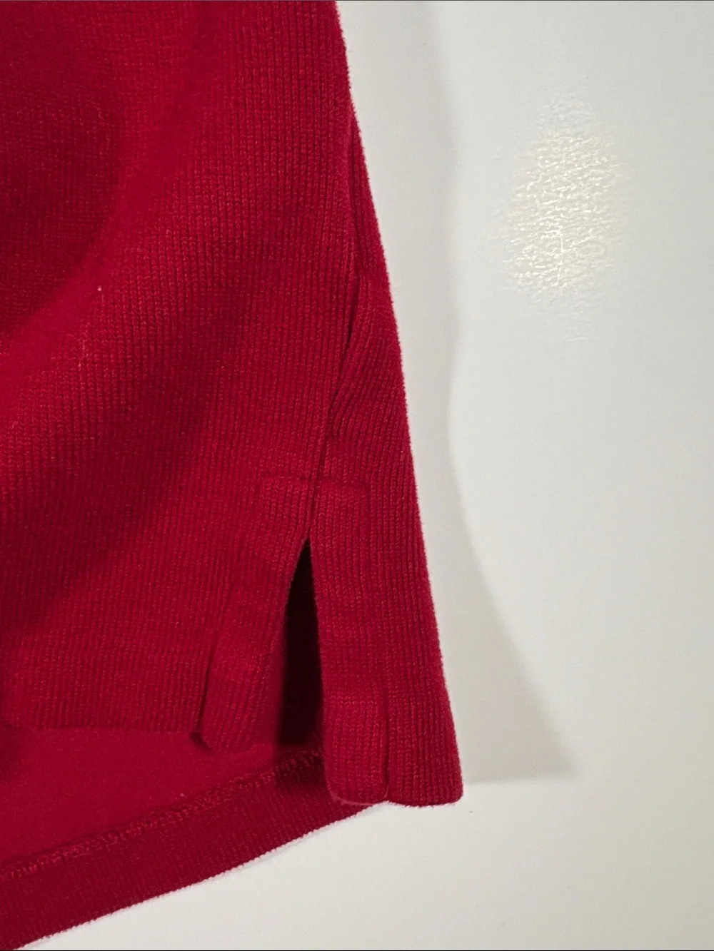 Polo by Ralph Lauren Red Half-Zip Pullover Sweater